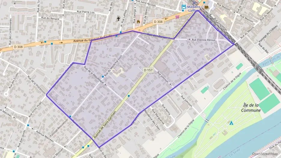 Appartement 40 m² deux pieces à vendre à Maisons-Laffitte