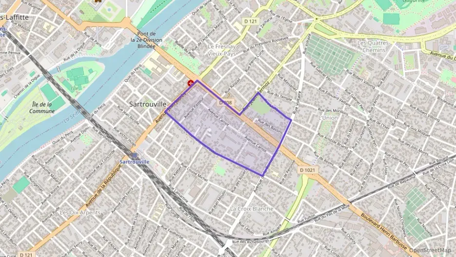 Appartement 84 m² quatre pièces à vendre à Sartrouville Appartement 84 m² quatre pièces à vendre à Sartrouville