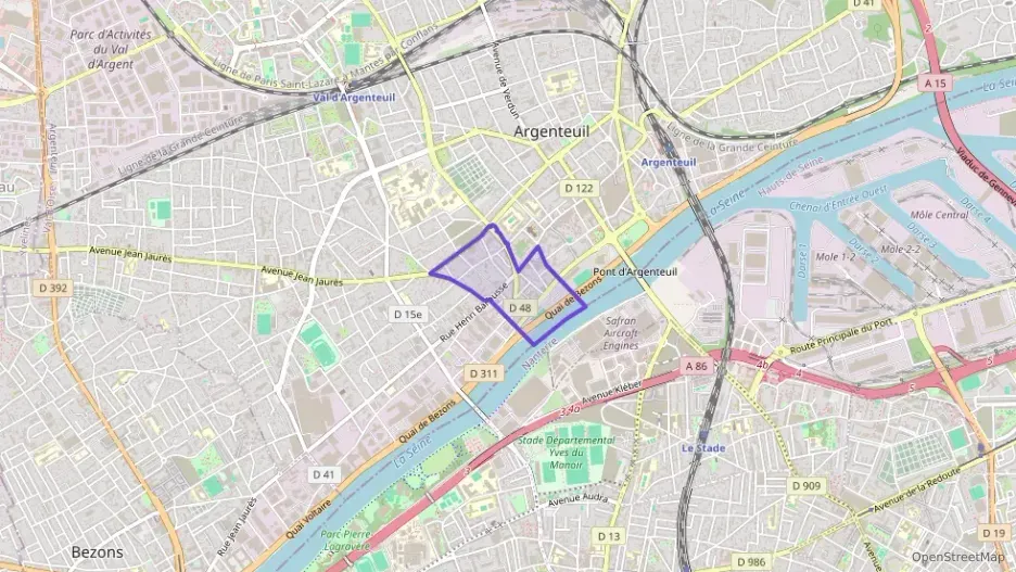Appartement 40 m² trois pièces à vendre à Argenteuil