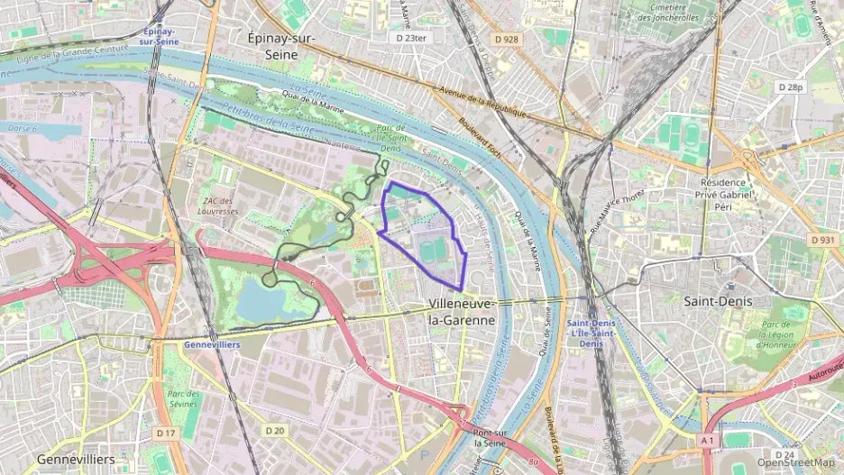 Appartement 57 m² trois pièces à vendre à Villeneuve-la-Garenne