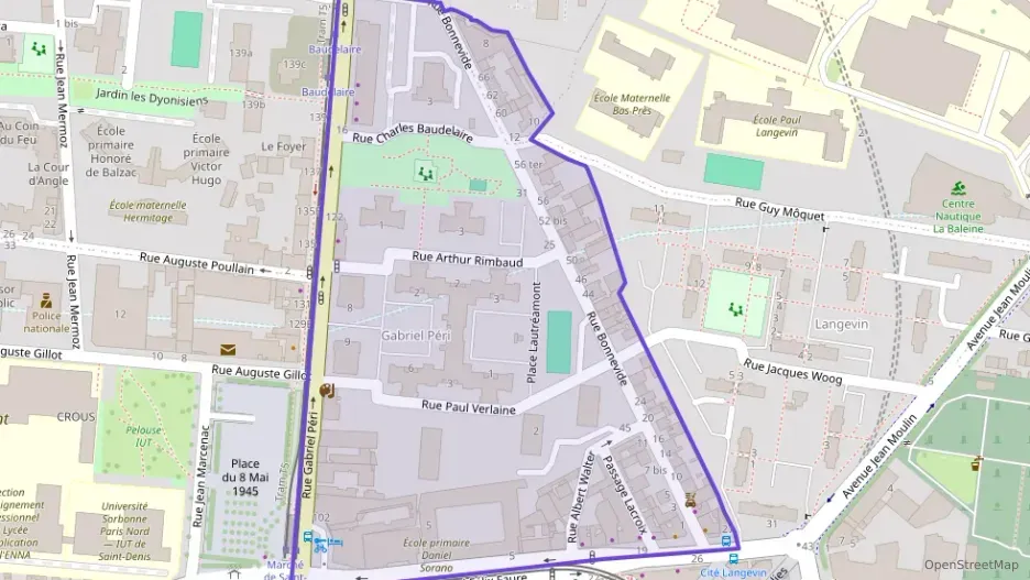 Appartement 55 m² quatre pièces à vendre à Saint-Denis Appartement 55 m² quatre pièces à vendre à Saint-Denis