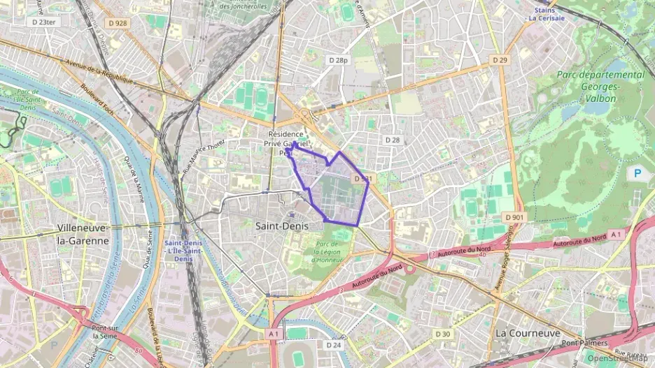 Appartement 50 m² deux pieces à vendre à Saint-Denis