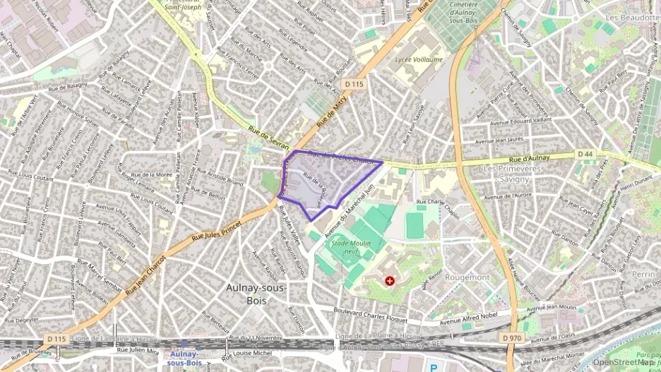 Appartement 28 m² une piece à vendre à Aulnay-sous-Bois