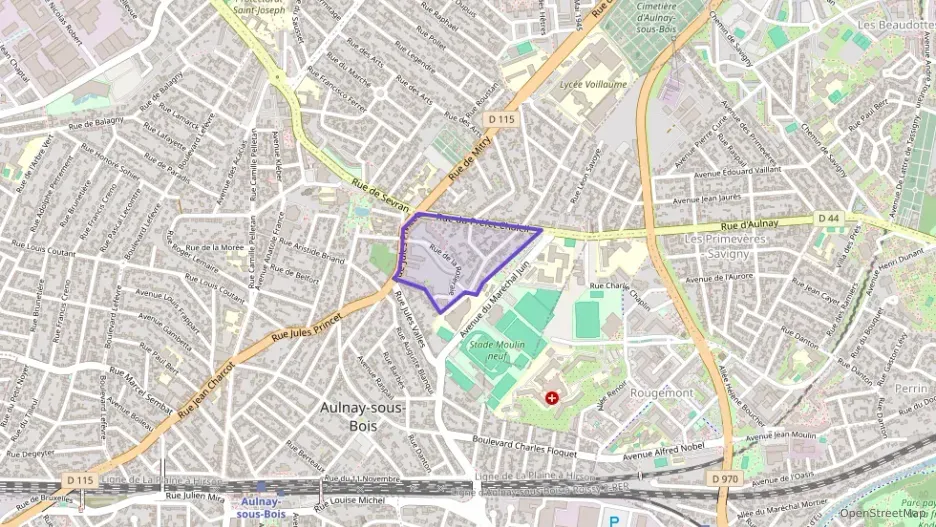 Appartement 30 m² deux pieces à vendre à Aulnay-sous-Bois