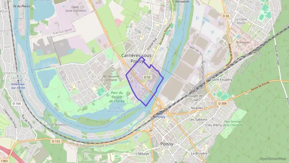 Appartement 77 m² quatre pièces à vendre à Carrières-sous-Poissy