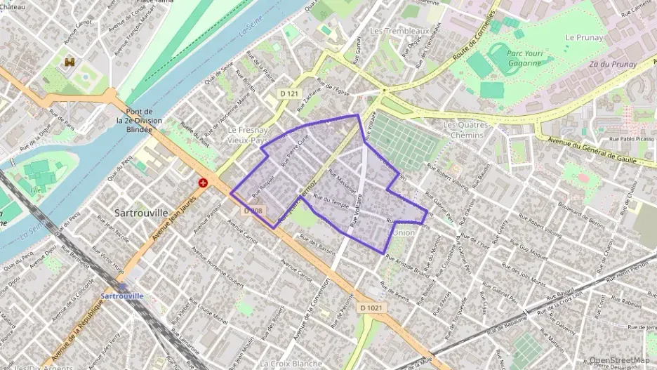 Appartement 50 m² deux pieces à vendre à Sartrouville