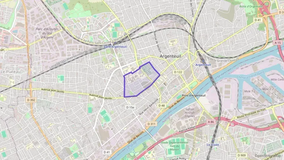 Appartement 47 m² trois pièces à vendre à Argenteuil