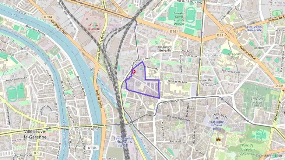 Appartement 57 m² trois pièces à vendre à Saint-Denis Appartement 57 m² trois pièces à vendre à Saint-Denis