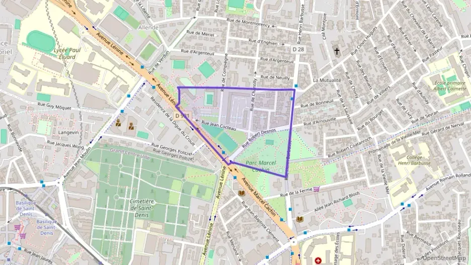 Appartement 25 m² une piece à vendre à Saint-Denis