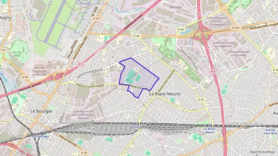Appartement 70 m² quatre pièces à vendre à Le Blanc-Mesnil