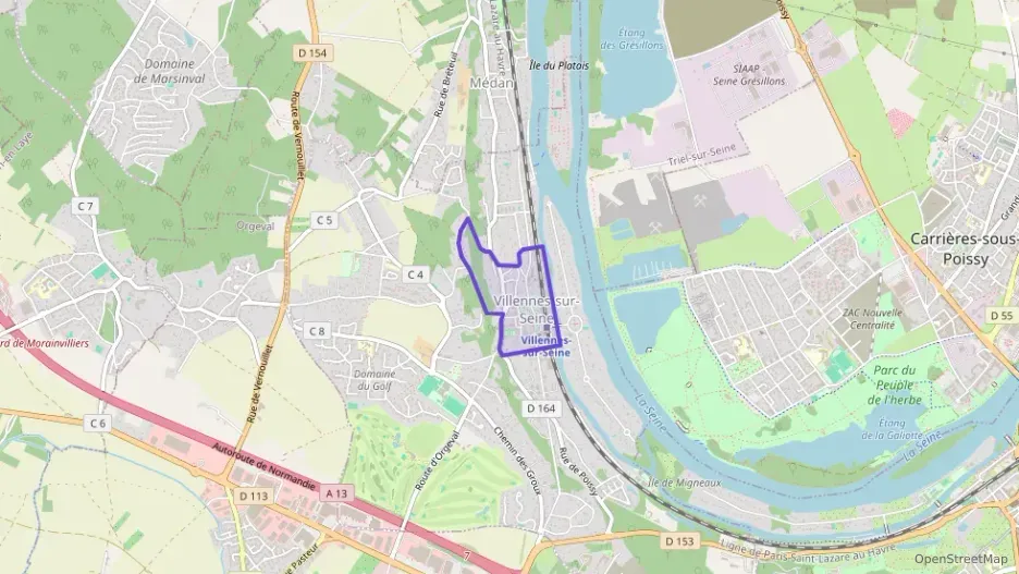Appartement 44 m² deux pieces à vendre à Villennes-sur-Seine