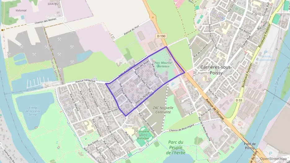 Appartement 46 m² deux pieces à vendre à Carrières-sous-Poissy