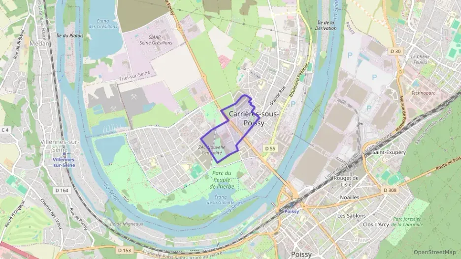 Appartement 51 m² deux pieces à vendre à Carrières-sous-Poissy