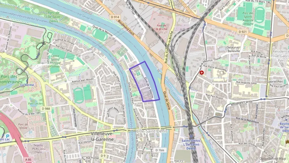 Appartement 30 m² deux pieces à vendre à L`Île-Saint-Denis
