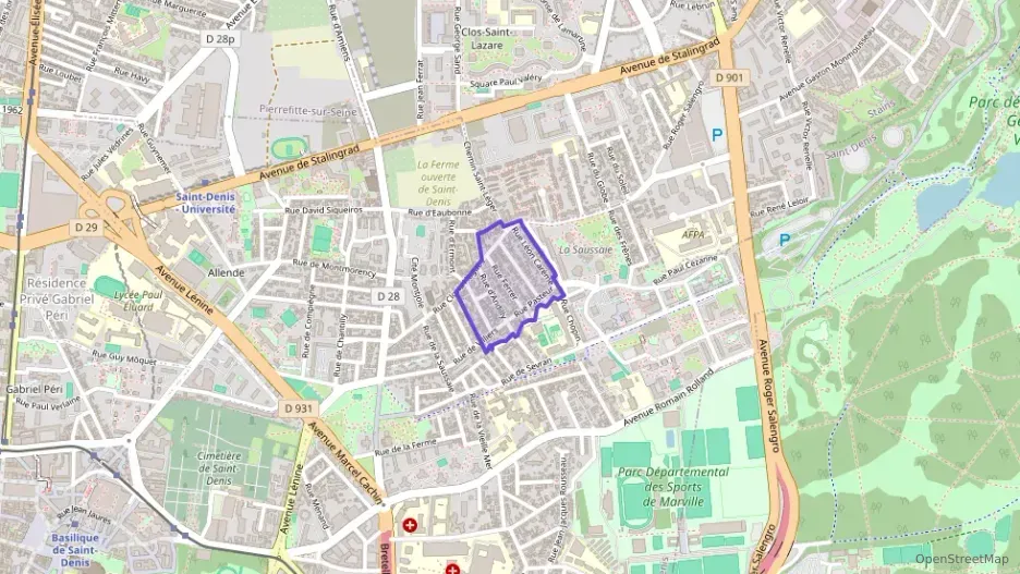 Appartement 102 m² cinq pièces à vendre à Saint-Denis