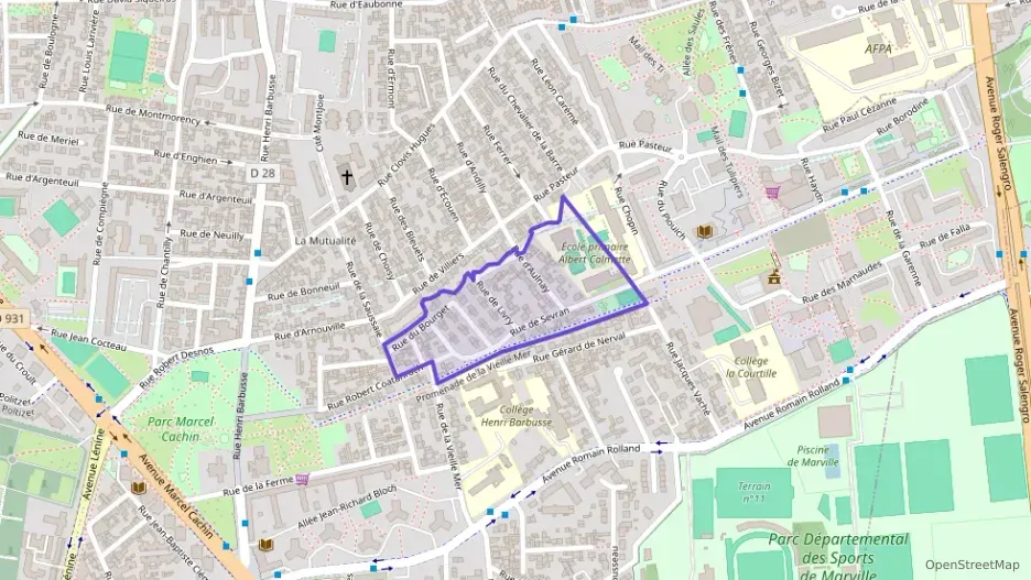 Appartement 48 m² trois pièces à vendre à Saint-Denis