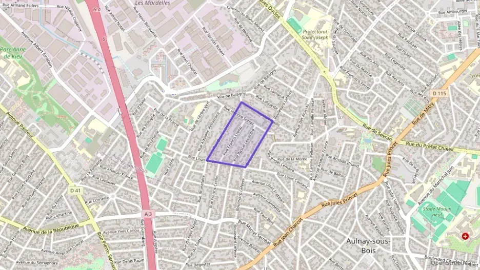 Appartement 80 m² quatre pièces à vendre à Aulnay-sous-Bois