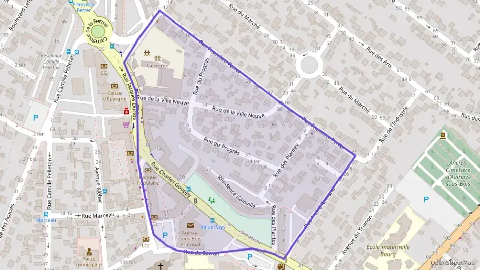Appartement 61 m² deux pieces à vendre à Aulnay-sous-Bois