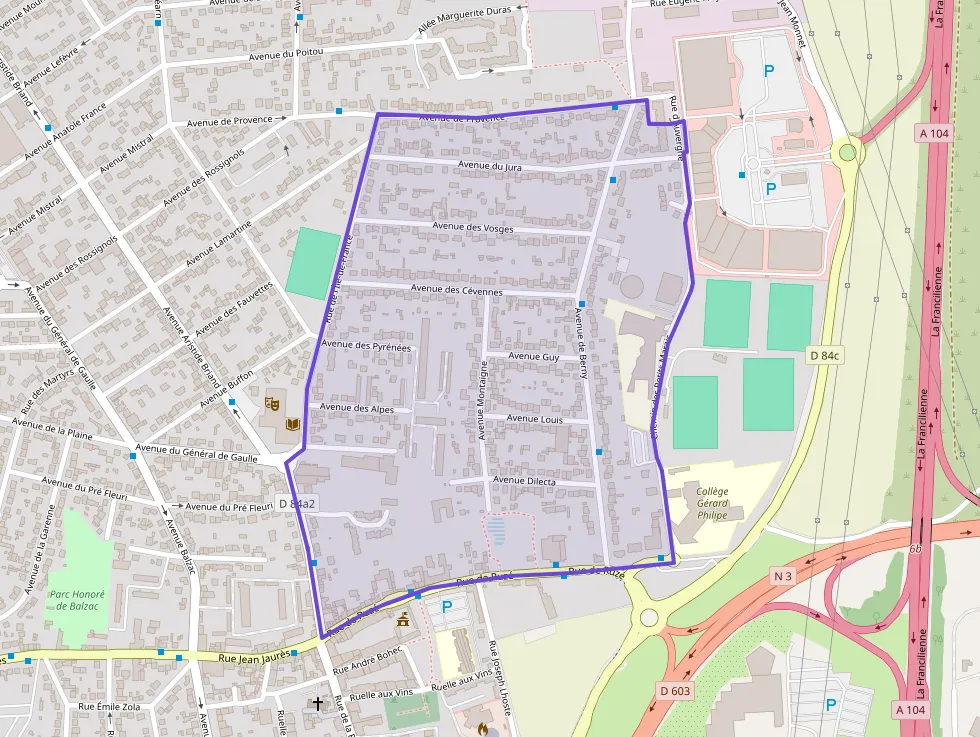 Appartement 55 m² trois pièces à vendre à Villeparisis