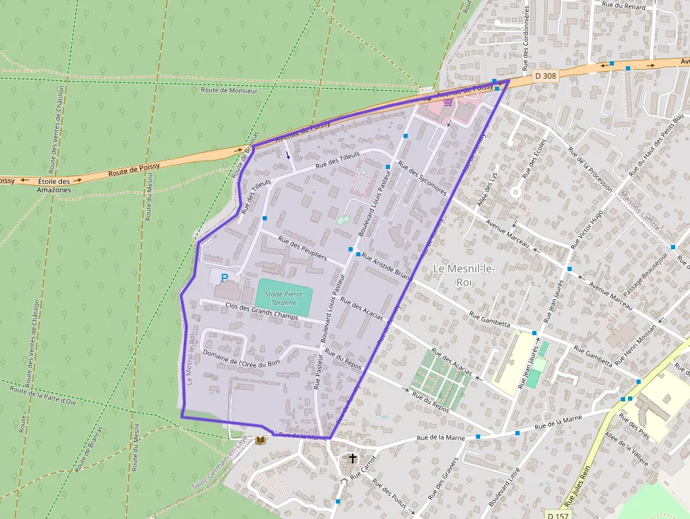 Appartement 51 m² trois pièces à vendre à Le Mesnil-le-Roi