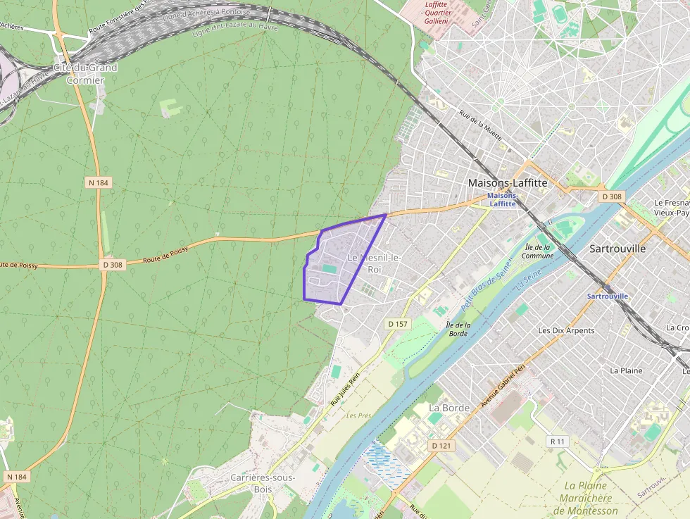 Appartement 51 m² trois pièces à vendre à Le Mesnil-le-Roi