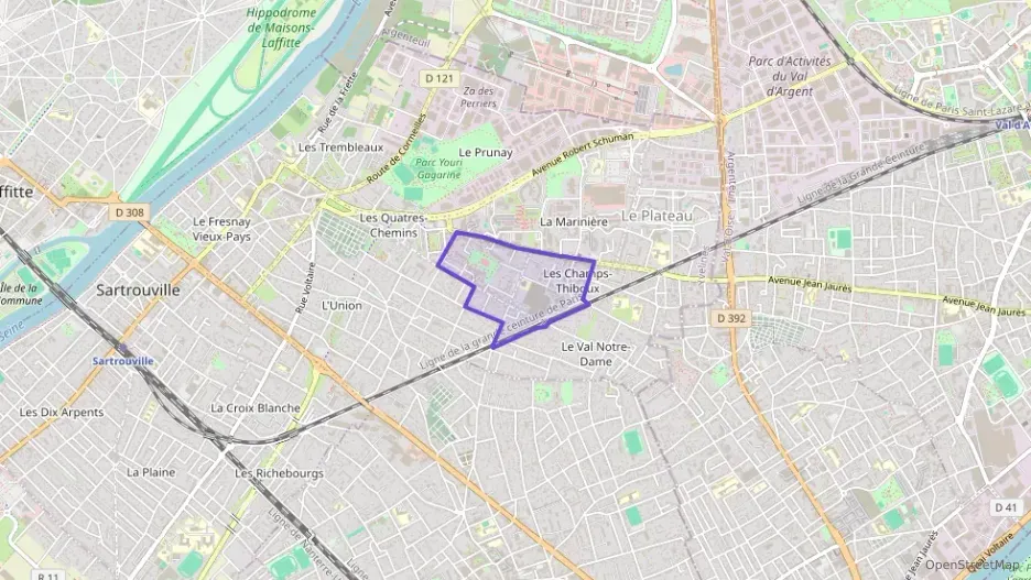 Appartement 53 m² deux pieces à vendre à Sartrouville