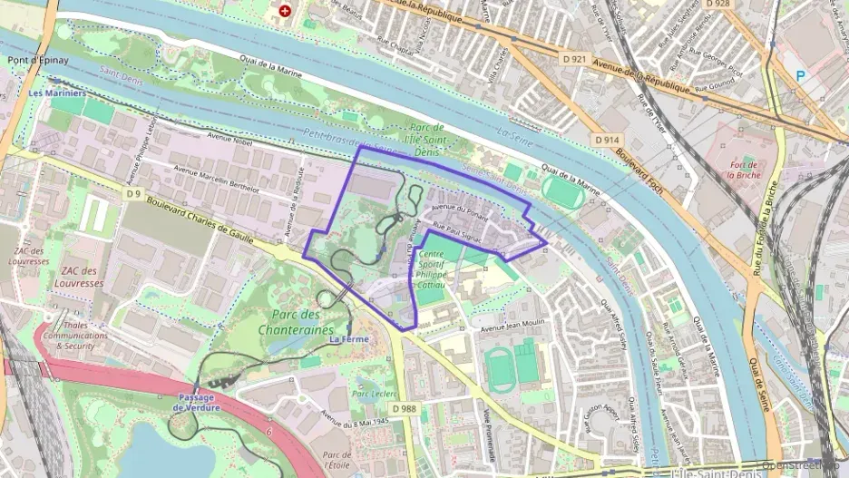 Appartement 56 m² trois pièces à vendre à Villeneuve-la-Garenne