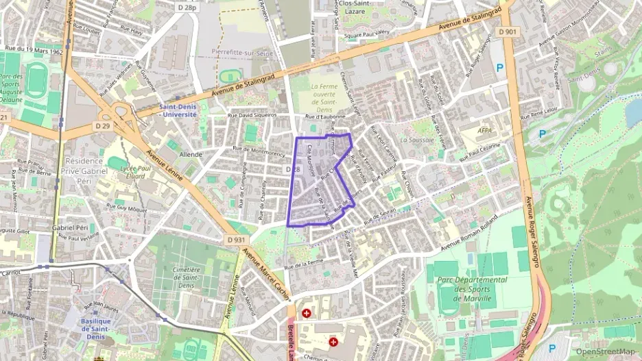 Appartement 45 m² trois pièces à vendre à Saint-Denis