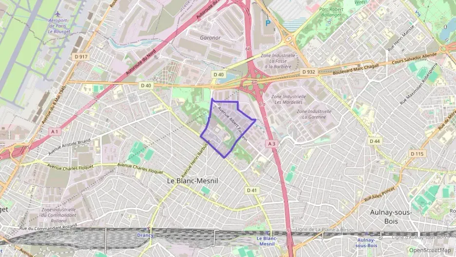 Appartement 61 m² trois pièces à vendre à Le Blanc-Mesnil