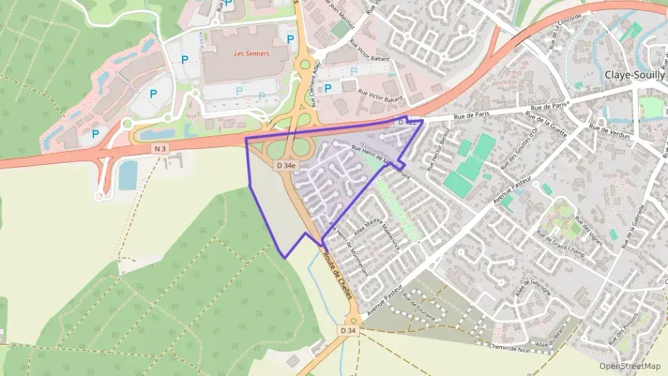 Appartement 45 m² trois pièces à vendre à Claye-Souilly Appartement 45 m² trois pièces à vendre à Claye-Souilly