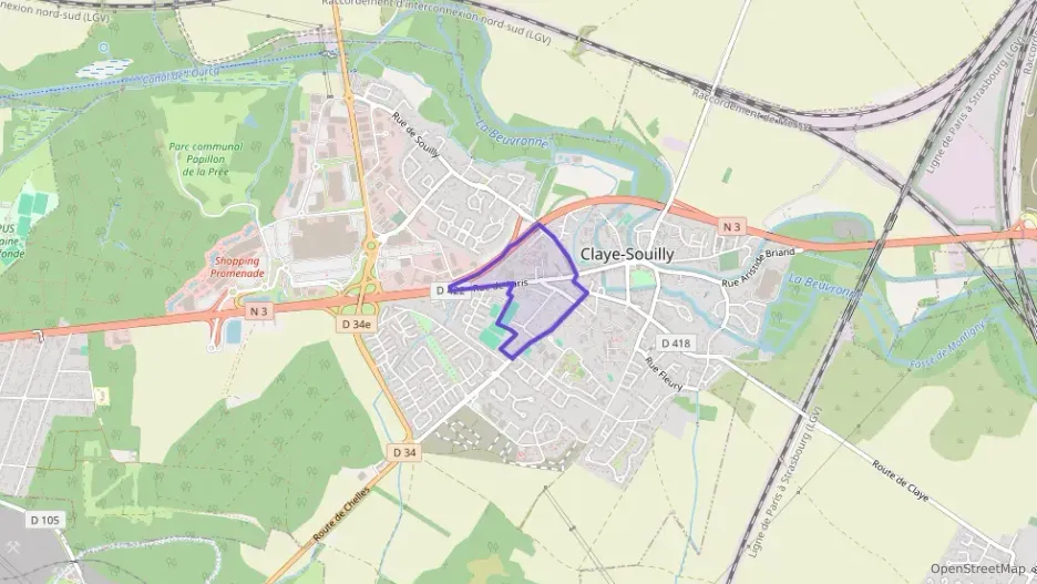 Appartement 25 m² une piece à vendre à Claye-Souilly