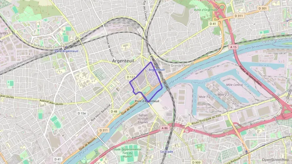 Appartement 48 m² trois pièces à vendre à Argenteuil