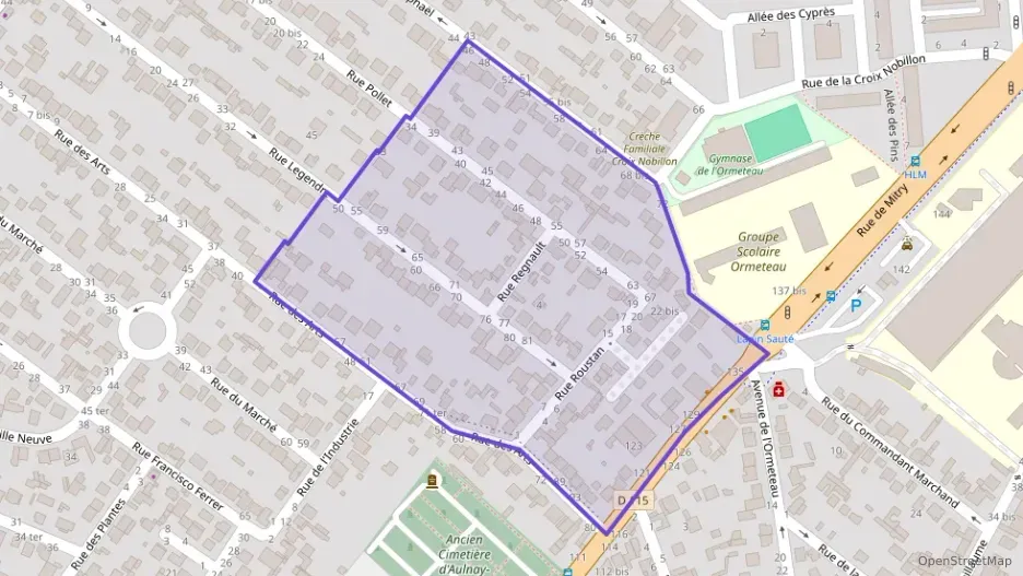 Appartement 40 m² deux pieces à vendre à Aulnay-sous-Bois