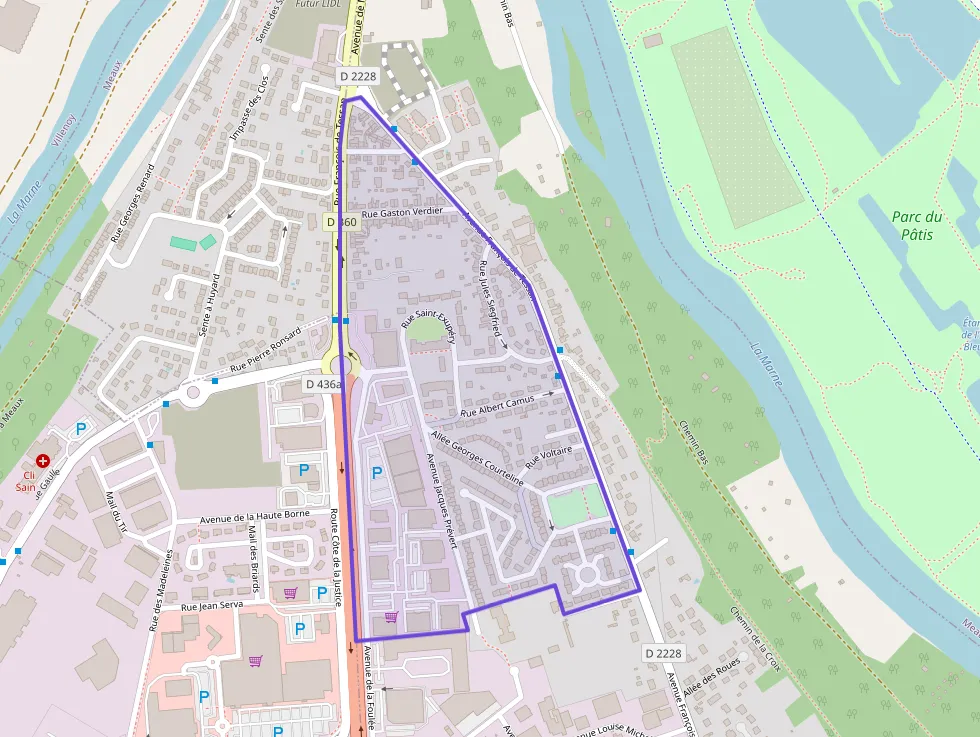 Appartement 48 m² deux pieces à vendre à Nanteuil-lès-Meaux