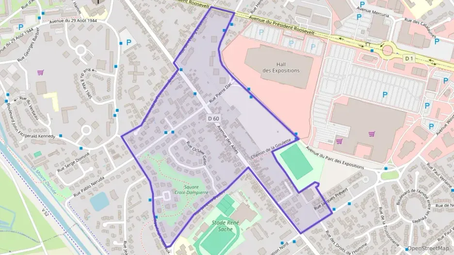 Appartement 49 m² deux pieces à vendre à Châlons-en-Champagne