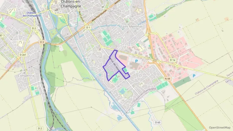 Appartement 49 m² deux pieces à vendre à Châlons-en-Champagne