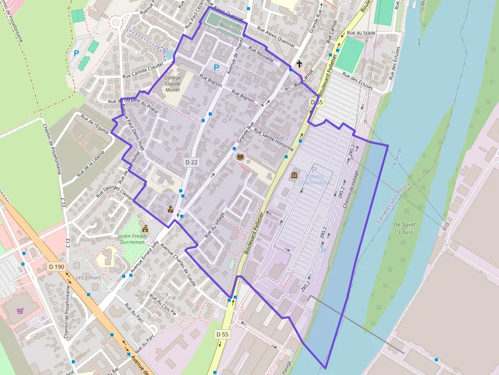 Appartement 59 m² trois pièces à vendre à Carrières-sous-Poissy