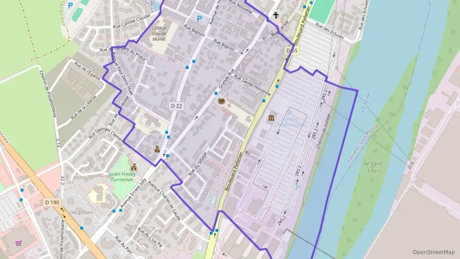 Appartement 59 m² trois pièces à vendre à Carrières-sous-Poissy Appartement 59 m² trois pièces à vendre à Carrières-sous-Poissy
