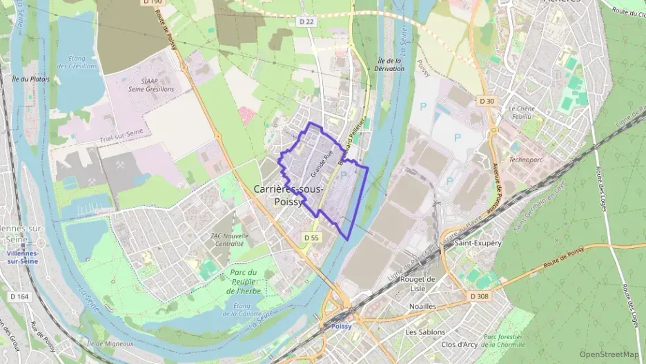 Appartement 59 m² trois pièces à vendre à Carrières-sous-Poissy Appartement 59 m² trois pièces à vendre à Carrières-sous-Poissy