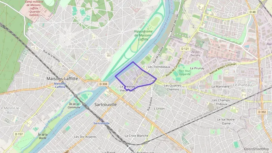 Appartement 51 m² deux pieces à vendre à Sartrouville