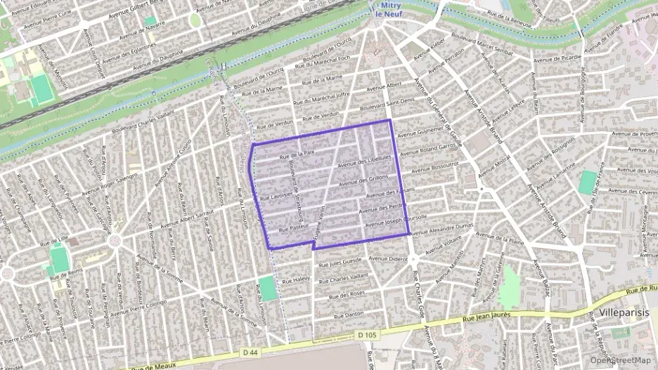 Appartement 64 m² trois pièces à vendre à Villeparisis