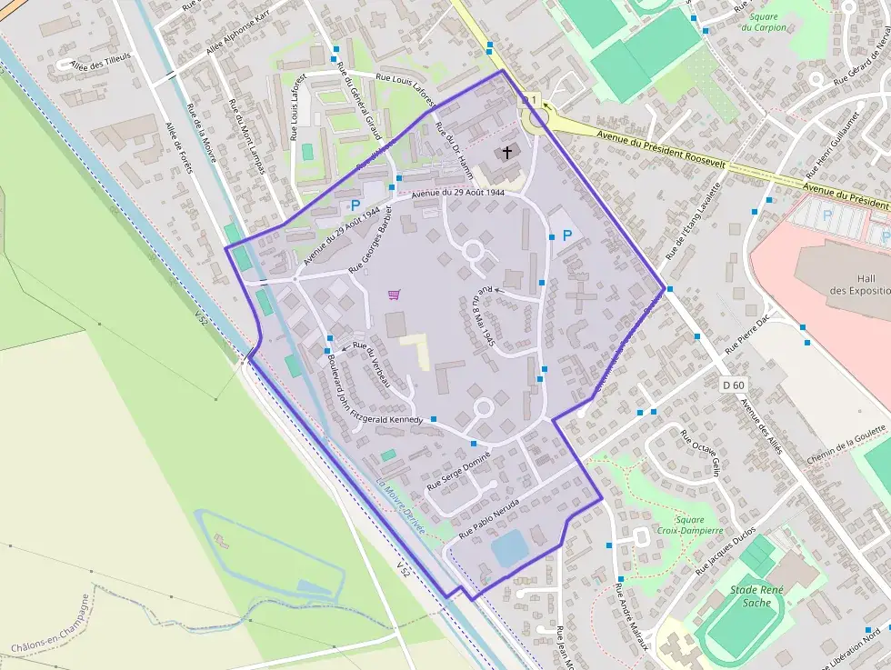 Appartement 71 m² quatre pièces à vendre à Châlons-en-Champagne