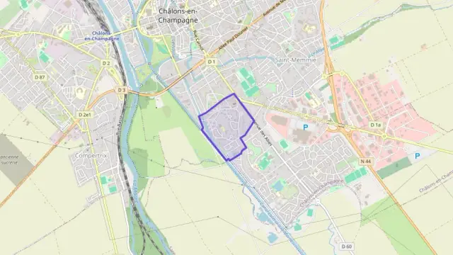 Appartement 71 m² quatre pièces à vendre à Châlons-en-Champagne