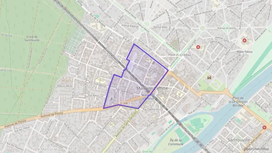 Appartement 42 m² deux pieces à vendre à Maisons-Laffitte Appartement 42 m² deux pieces à vendre à Maisons-Laffitte