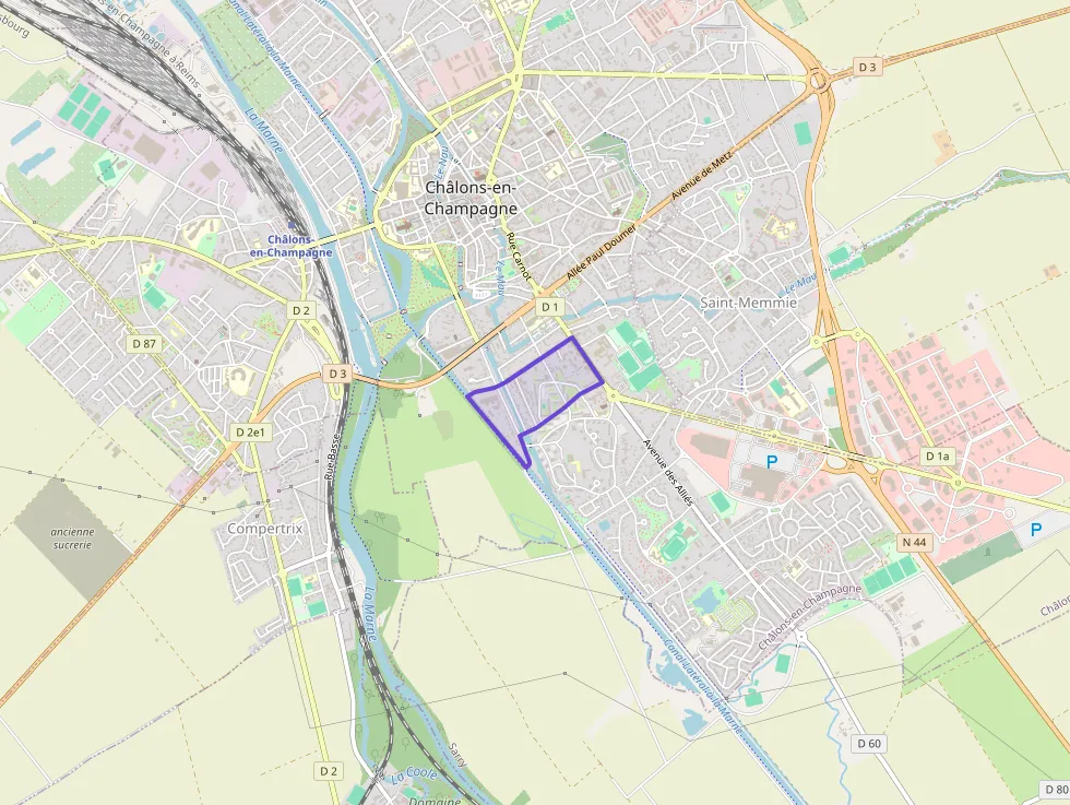 Appartement 31 m² une piece à vendre à Châlons-en-Champagne