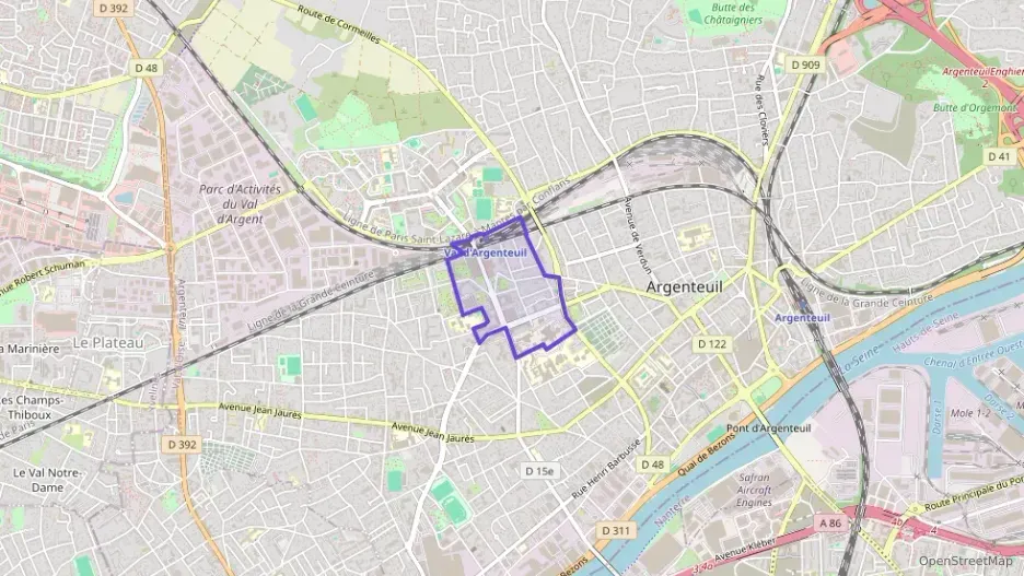 Appartement 46 m² deux pieces à vendre à Argenteuil Appartement 46 m² deux pieces à vendre à Argenteuil