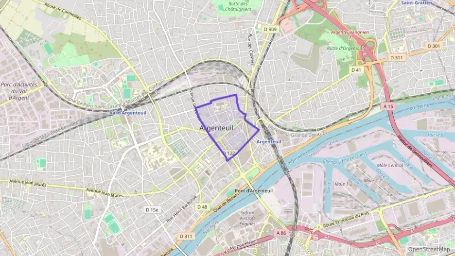 Appartement 72 m² trois pièces à vendre à Argenteuil