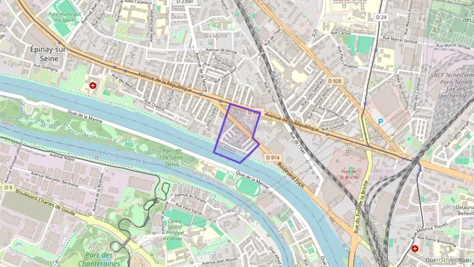 Appartement 82 m² quatre pièces à vendre à Épinay-sur-Seine Appartement 82 m² quatre pièces à vendre à Épinay-sur-Seine