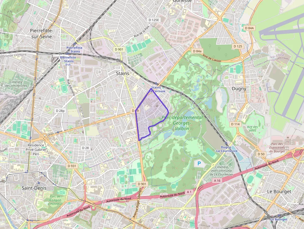 Appartement 82 m² quatre pièces à vendre à Stains