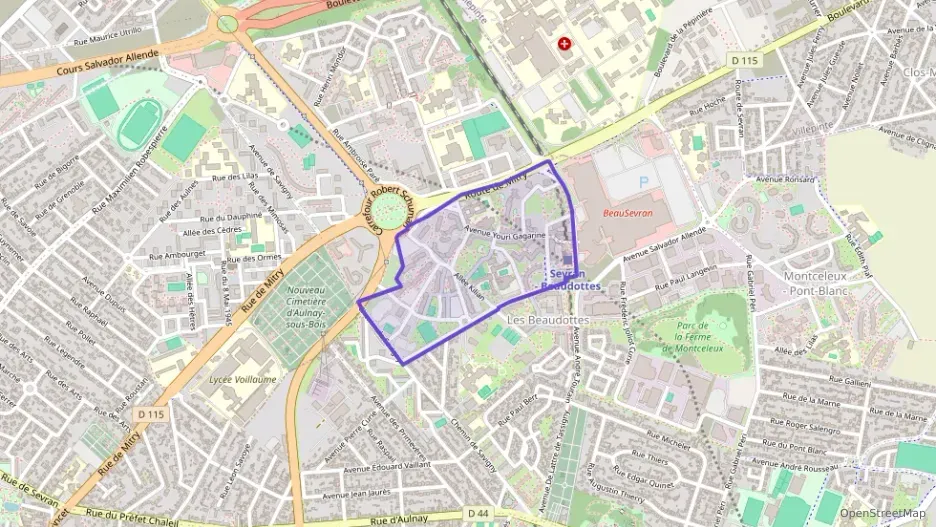 Appartement 90 m² quatre pièces à vendre à Sevran
